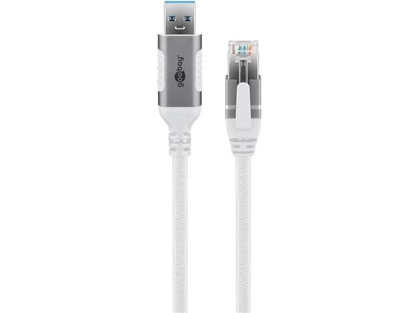 Ethernet-kabel USB-A 3.0 til RJ45, 1,5 m