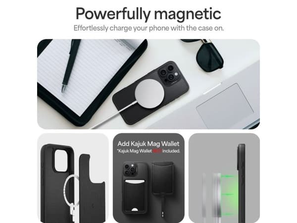 Spigen Cyrill Classic Charm MagSafe-deksel til iPhone 16 Pro Max - Svart