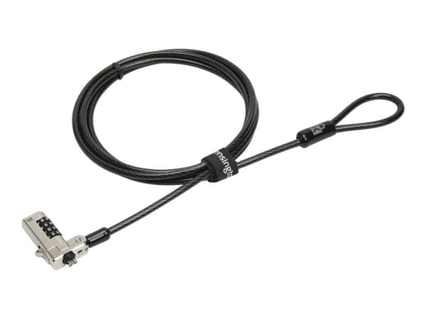 Kensington N17 Combination Cable Lock for Dell Devices with Wedge Slots - Lås för säkerhetskabel - 1.8 m