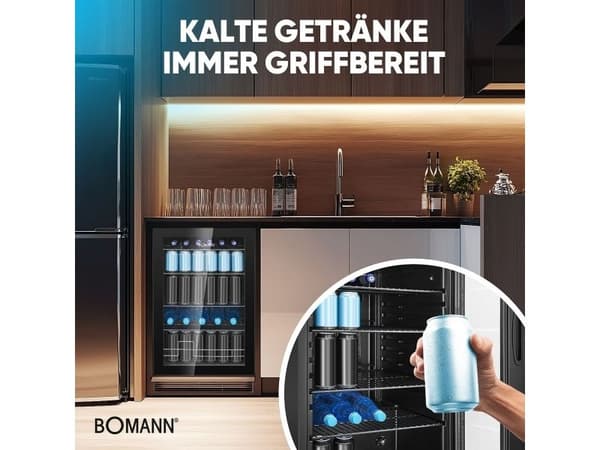 Bomann - Kjøleskap - 115 liter - Klasse E