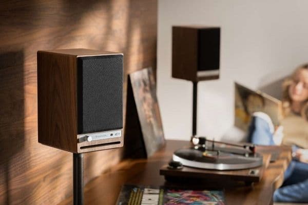 Speaker AudioEngine Audioengine HD4 BT Satin Black - Active Bluetooth Speakers APTX-HD