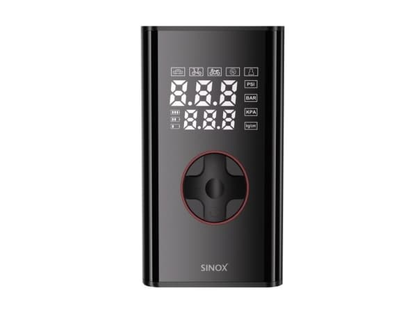 Sinox Lifestyle kompakt kompressor. Sort