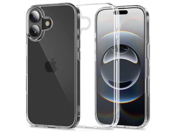 Tech-Protect FlexAir hybrid-etui til iPhone 17 - klar