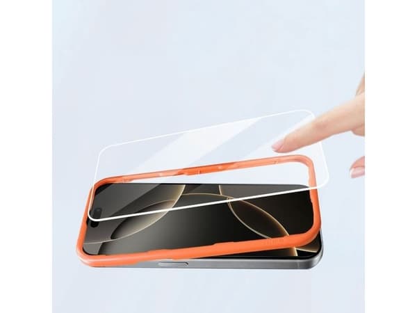 Tech-Protect Easy Set+ 3-pak herdet glass til iPhone 16 Pro Max / 17 Pro Max - transparent