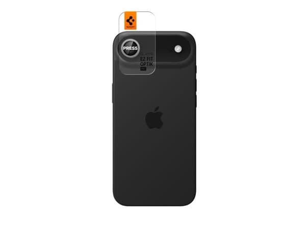 Spigen Glas.tR EZ Fit Optik Pro, Apple, iPhone Air, Silver, 2 styck