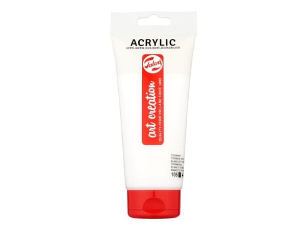 Talens Art Creation akrylfargetube Titanium White 105