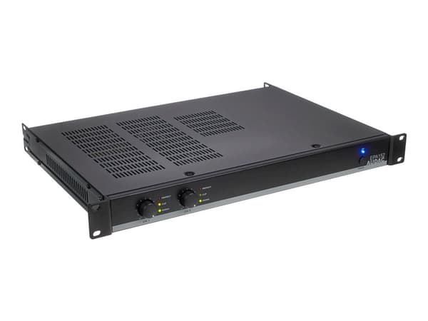 Audac EPA152 - Strömförstärkare - 2 x 150 Watt - svart