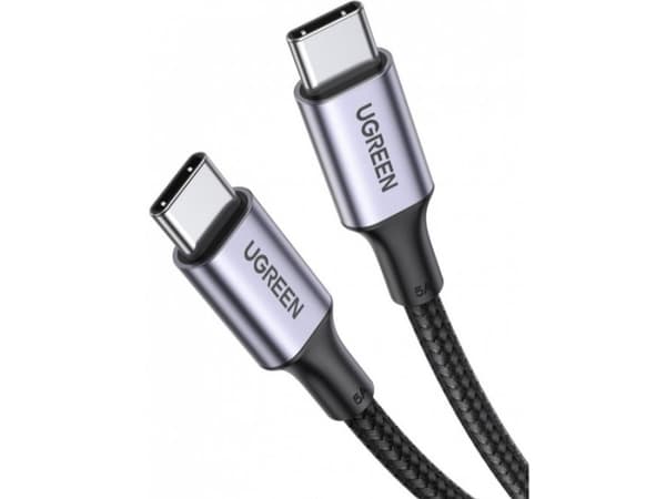 USB-kaapeli Ugreen USB-C - USB-C 3 m musta (90120B)