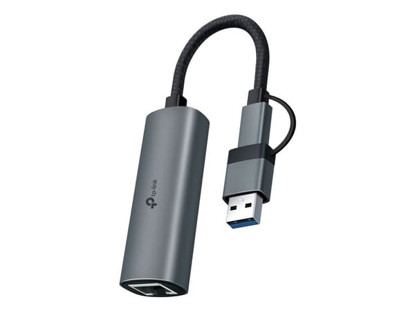 USB-adapter TP-Link UE310C USB-C til RJ-45 (sølv) (UE310C)