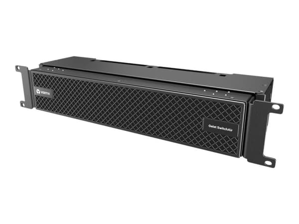 Vertiv Geist SwitchAir - Rack for inngang til passivt luftflytsystem - svart - 2U