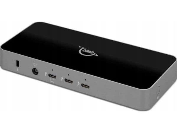Thunderbolt 5 Hub (grå/svart, Thunderbolt 5, USB-A)