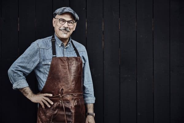 SCANDINAVIAN HOME -Forklæde læder HOME