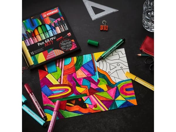 Stabilo Arty Pen 68 MAX 12stk