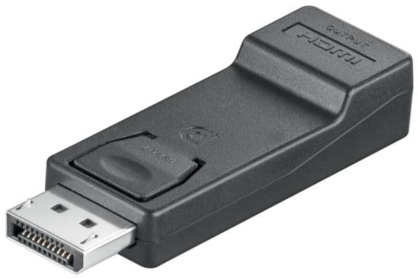 Goobay HDMI DisplayPort Adapter, DisplayPort, HDMI, Sort