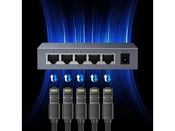 Ethernet-switch Vention 5 portar 1000Mbps