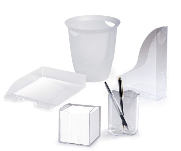 DURABLE BASIC - Magasinfil - ryggbredd: 70 mm - för A4 (210 x 297 mm) - transparent