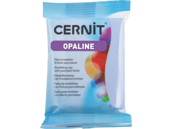 Cernit 223 Opaliini 56g blå/grå