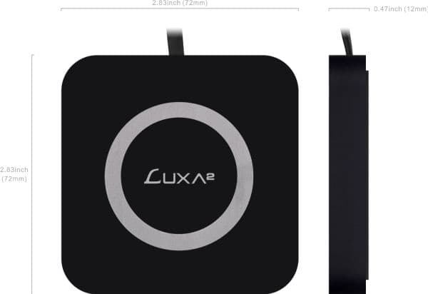 LUXA2 S100, Innendørs, USB, 5 V, 1 A, Sort