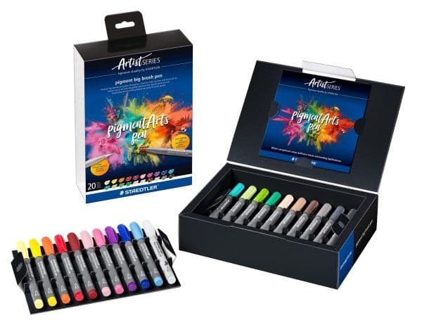 Brush pigmentpen big 20 + multi ink