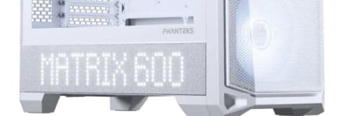 Phanteks Matrix screen, 600 LED, to XT View, G400A, Grey White