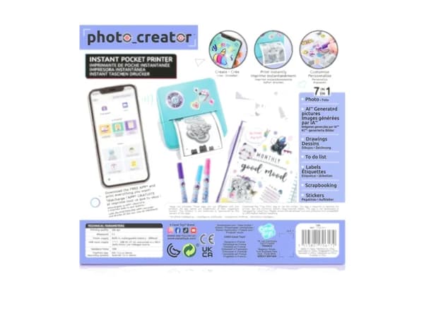 PHOTO CREATOR Instant Pocket Printer