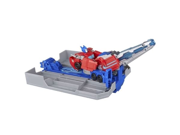 TRANSFORMERS Earthspark playset 2-i-1 Battle Trailer