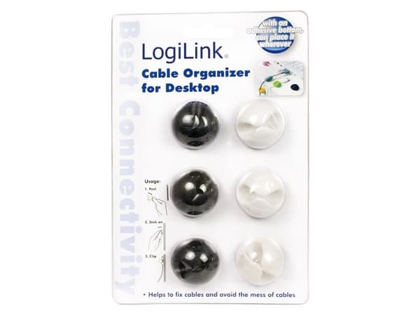 LogiLink KAB0010, Vihreä, Vaaleanpunainen, Keltainen