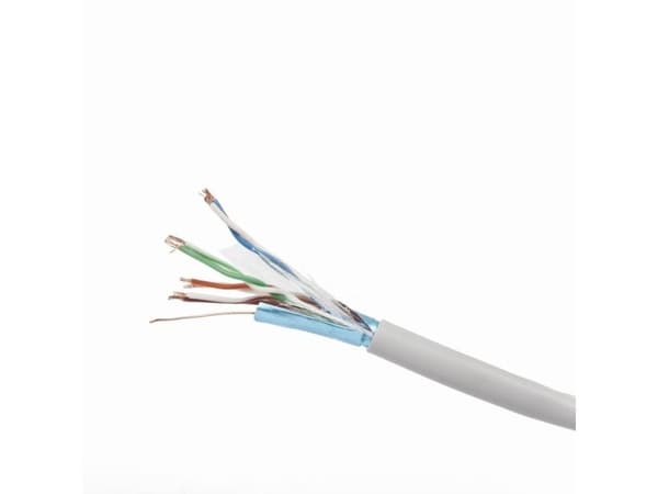 Gembird - Samlet kabel - 100 m - FTP - CAT 5e - flertrådet - grå