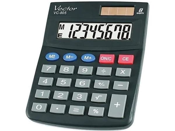 Vector 3724 KAV-kalkylator VC-805