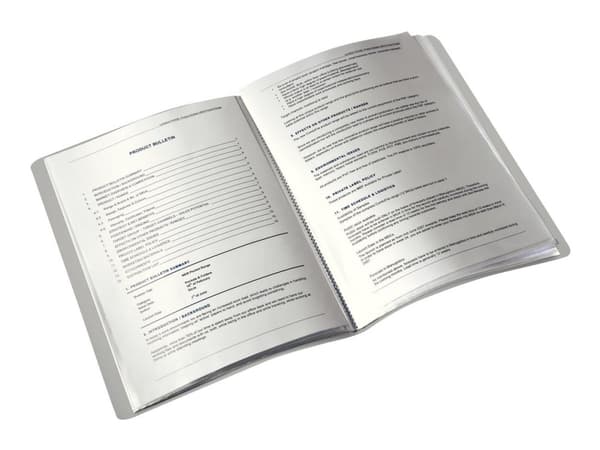 Näyttökirja Leitz Style PP 20 taskua valkoinen - (10 kpl)