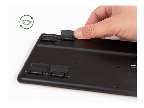 Mousetrapper Type Mini - näppäimistö - kompakti - langaton - Bluetooth - QWERTY - UK