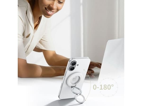 TECH-PROTECT MMR500 magnetisk Magsafe-telefonring hvit
