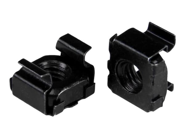 StarTech.com CABCAGENUTSB, Korimutteri, Terästä, Musta, M5, 13 mm, 13 mm