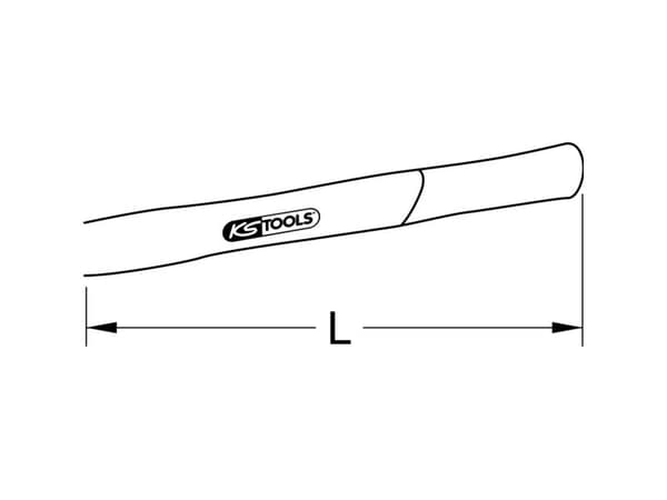 KS Tools 142.1540, 190 g, 365 mm