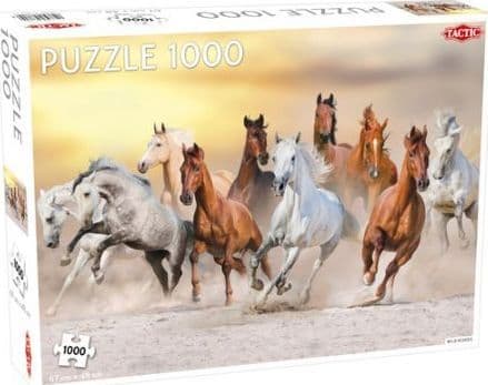 Tactic Puzzle Lovers Wild Horses 1000 pcs puzzle