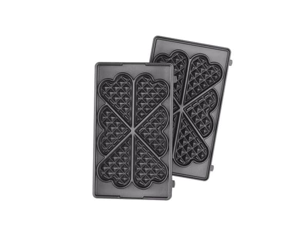 Tefal Snack Collection baking sheets: 6 Heart waffles