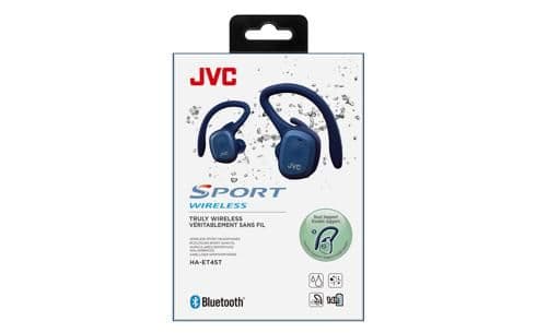 JVC HA-ET45T-A-U Bluetooth sporthörlurar blå