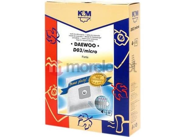 Dammsugarpåse König & Meyer DAEWOO D03 (5)
