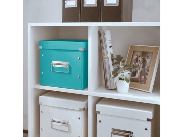 Leitz Click & Store Cube Medium - Förvaringsbox - isblå