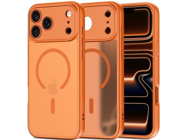 Tech-Protect BasicMag MagSafe-skal till iPhone 17 Pro Max - Orange
