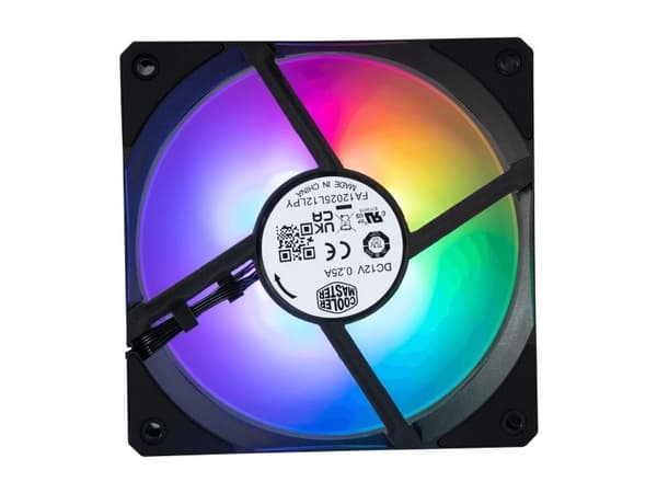 Cooler Master Mobius 120P ARGB - Insert tuulettimella - ARGB - 120 mm - musta