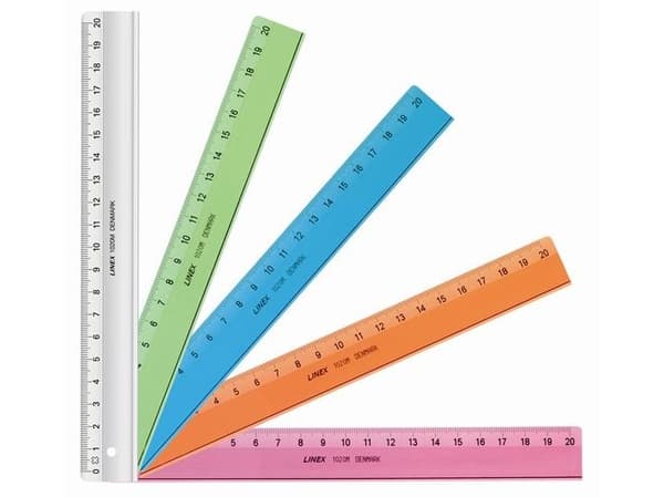 Lineal plast LINEX 20cm 1020