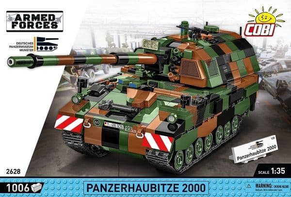 COBI Panzerhaubitze 2000, Byggsats, 9 År, 1006 styck