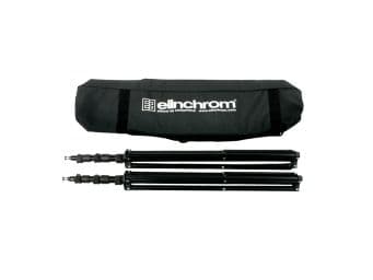Elinchrom stativ 2 x stativ + stativfot (E30162)
