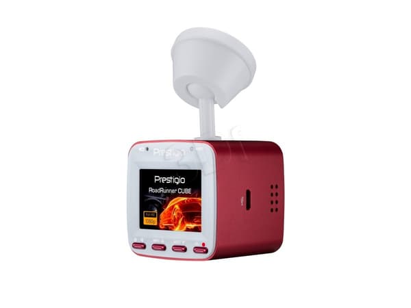 Prestigio CUBE bilkamera rød-hvit (PCDVRR530WRW)