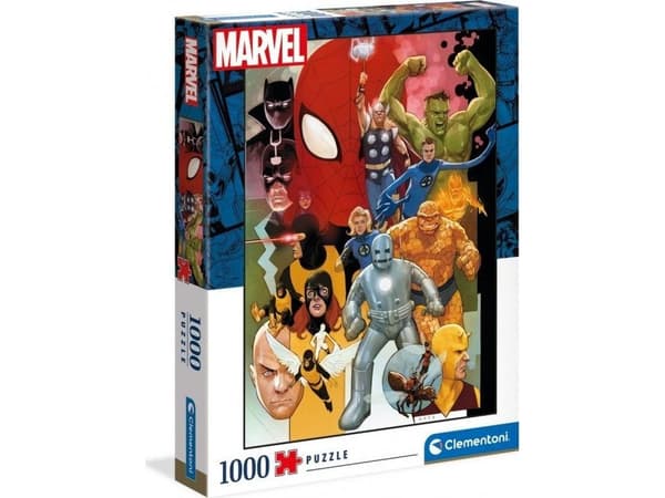 Clementoni High Quality Collection - Marvel 80 - pussel - 1000 delar