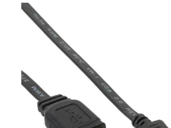 InLine 31720F, 2 m, USB A, Micro-USB B, USB 2.0, Hanstik/Hanstik, Lajittelu