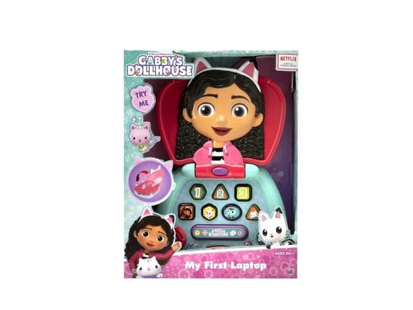 Gabby's Dollhouse My First Laptop