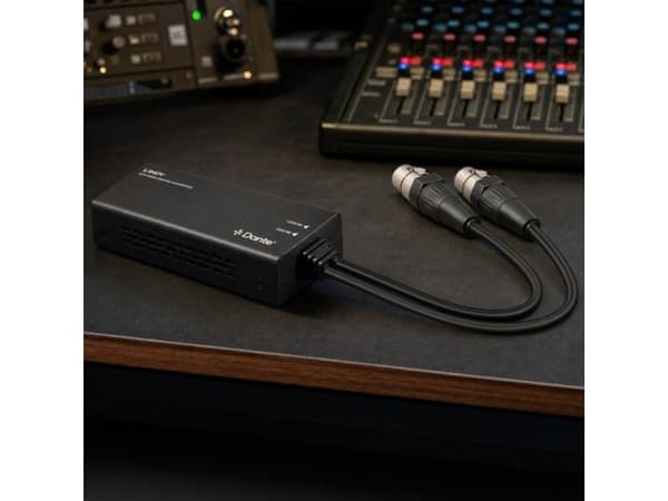 Lindy 2ch XLR Audio to Dante?