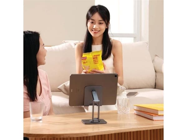 Baseus B10431801811-00, Tablettiteline, Harmaa, Metalli, 10 kg, 0 - 30°, 360°